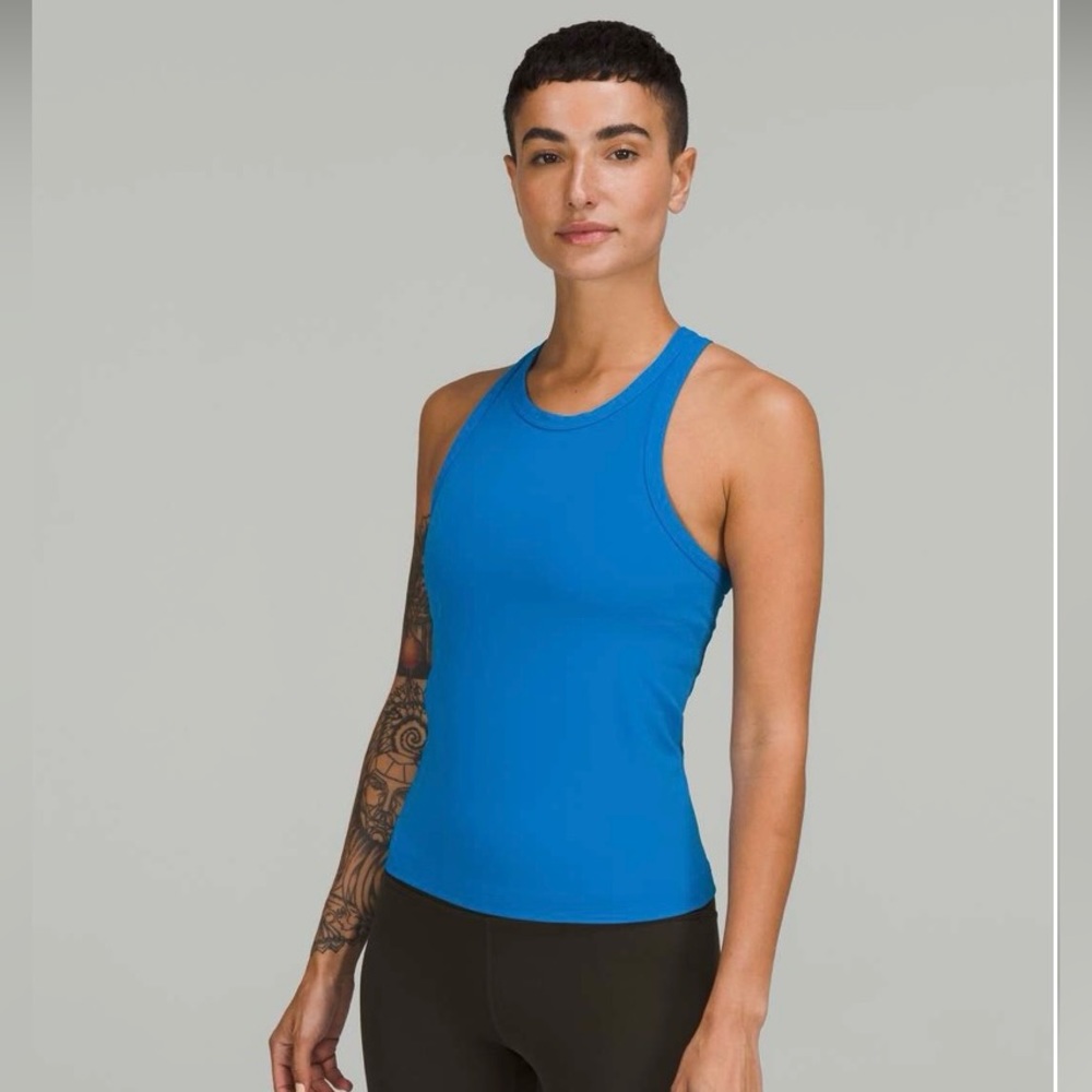 NWT Lululemon Align Waist-Length Racerback *poolside size 8